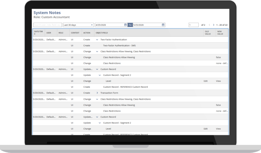 Access Management and Auditability