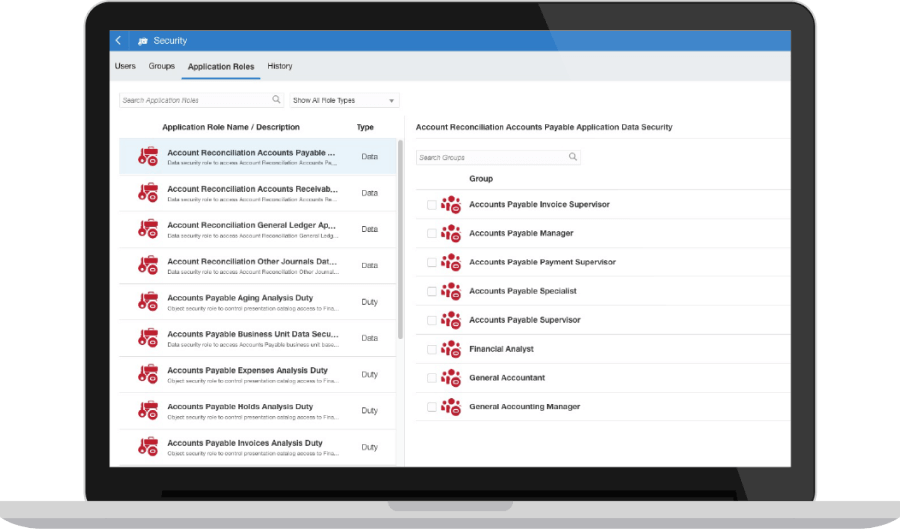 data access screenshot