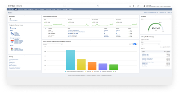 NetSuite Marketing Automation screenshot