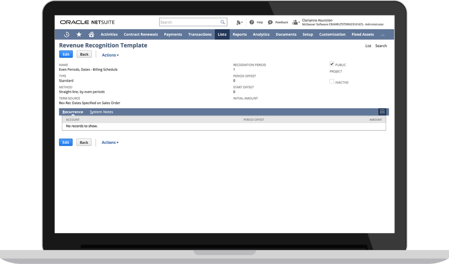 Rules & Schedules Dashboard