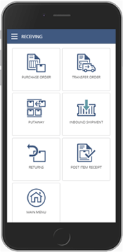 NetSuite dashboard on a smartphone