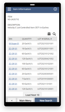 inventory visibility snapshot