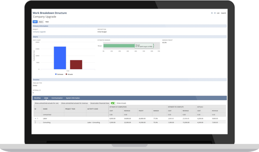 Job Costing Allocations