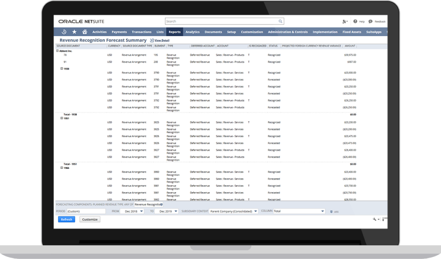 Revenue Recognition