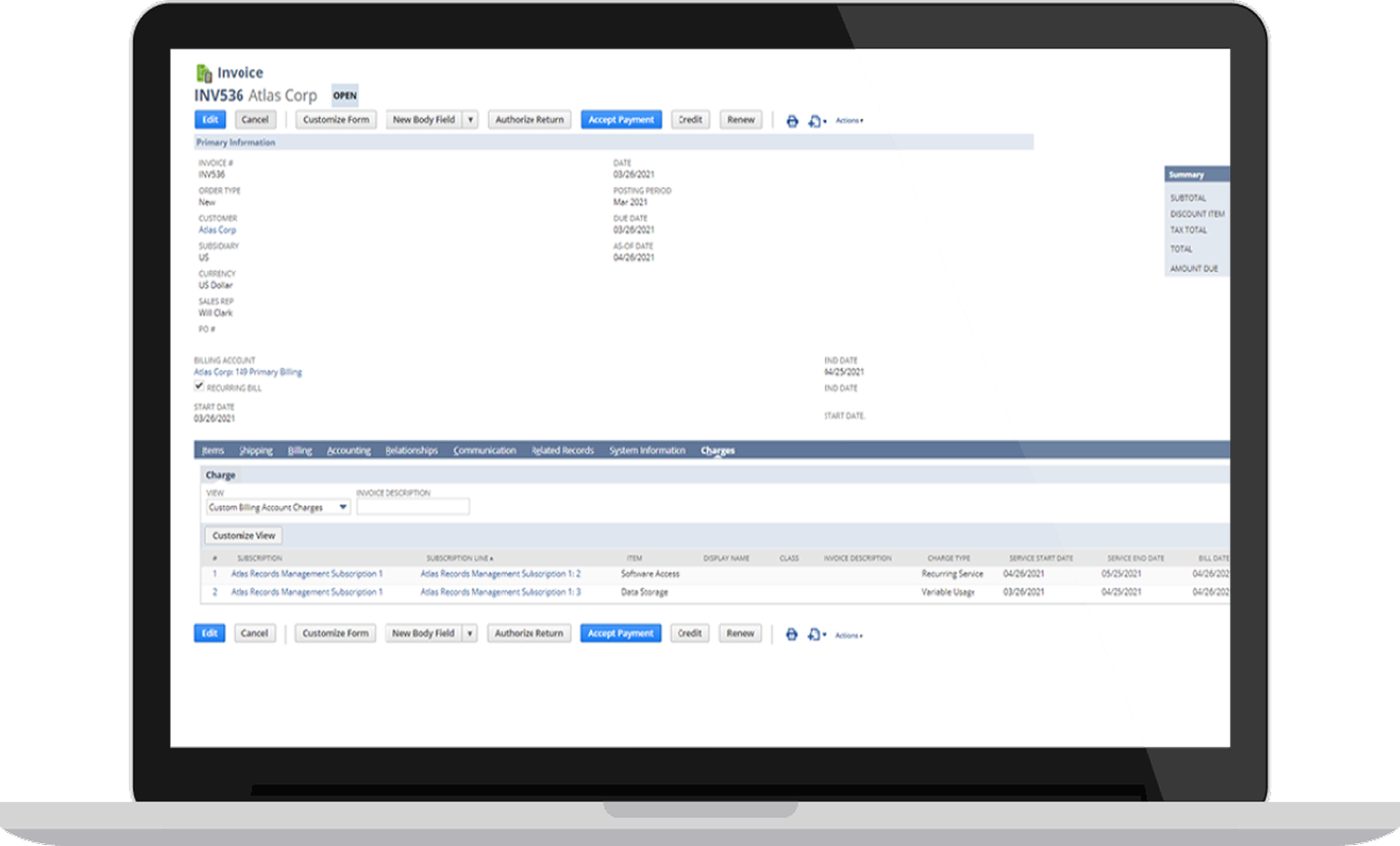 Revenue Billing Management Thumbnail