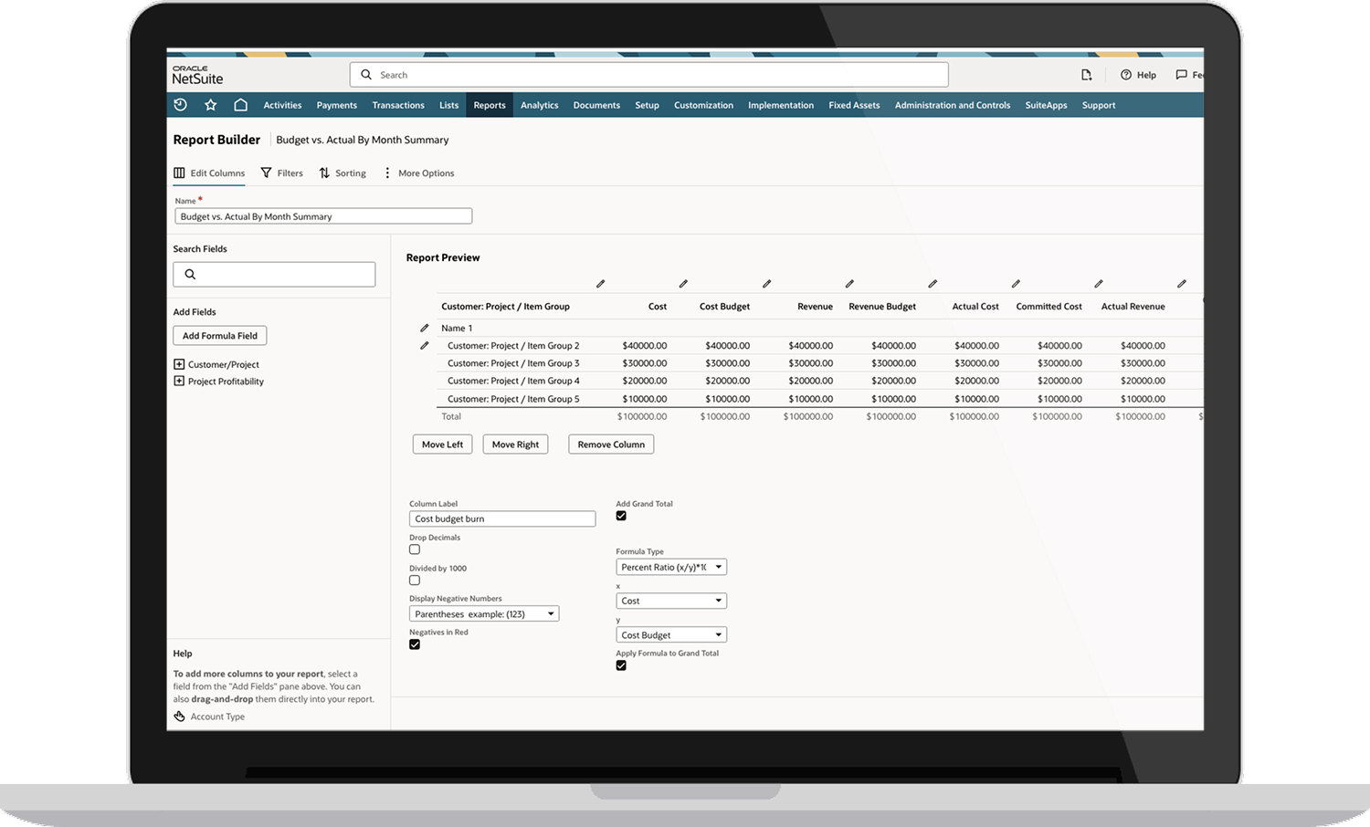 Project and performance tracking Thumbnail
