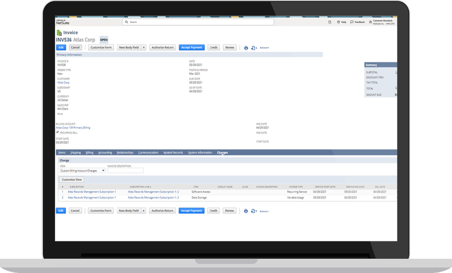 Billing management Thumbnail