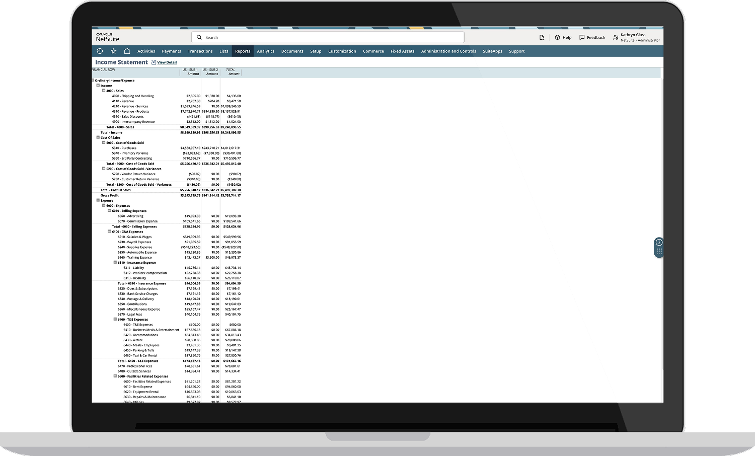 Financial Reporting Thumbnail