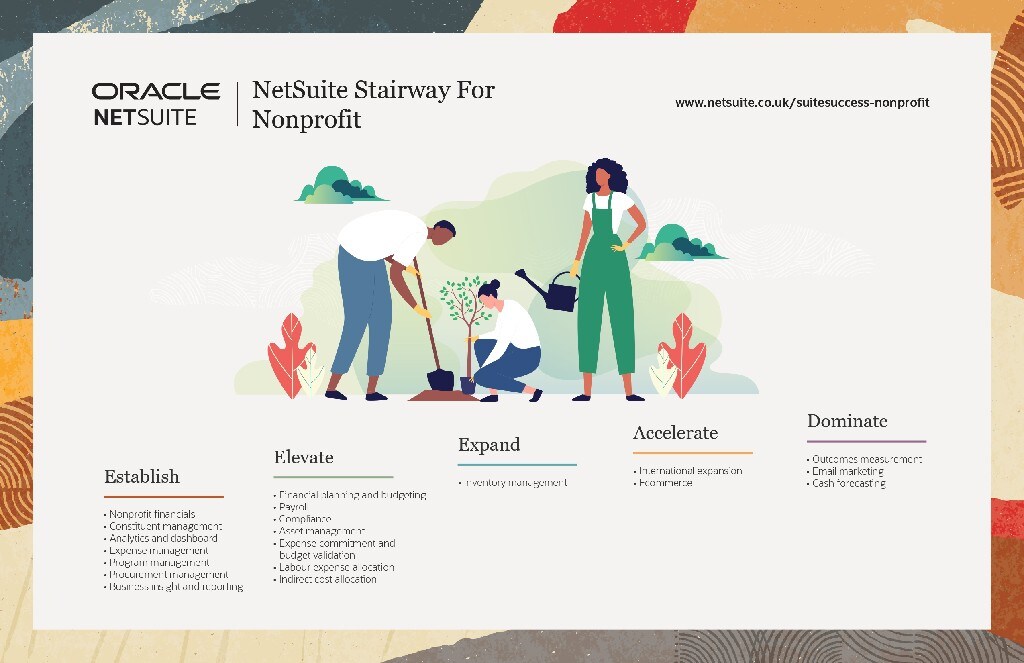 NetSuite Nonprofit Stairway