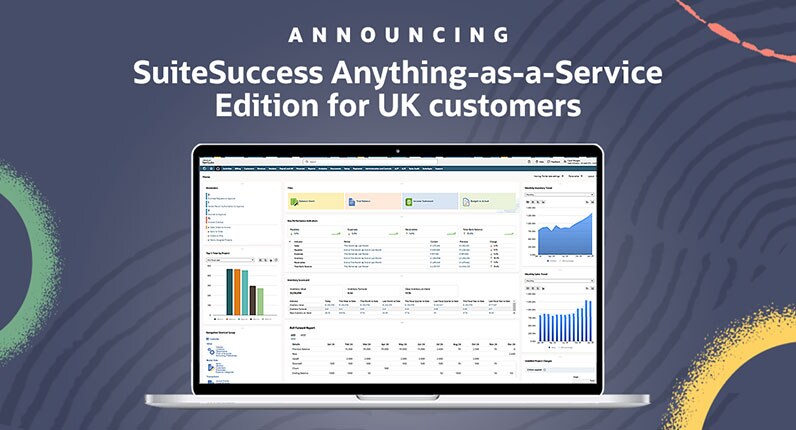 NetSuite Announces New Solution to Help Organisations in the UK Manage and Grow Diverse Revenue Streams Banner